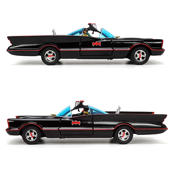 1:24 1966 CLASSIC TV Series BATMOBILE W/4 FIGURES【バット 1:24 1966 CLASSIC TV Series BATMOBILE W/4 FIGURES【バット