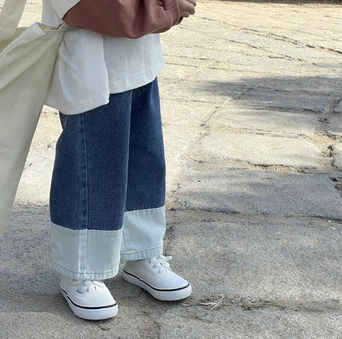 人気 韓国風子供服 子供服   ズボン ジーパン　デニム  男女兼用 パンツ キッズ   ベビー服