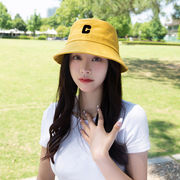 バケットハット女性夏太陽帽子供韓国学生ファッション春秋顔小サンバイザー