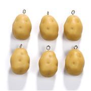 ジャガイモ  デコレーション   ペンダント   手作り  デコパーツ   スマホケース美容 DIYパーツ