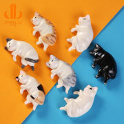 DIY素材  手芸diy用  デコパーツ   デコレーションパーツ  貼り付けパーツ    猫  樹脂製の部品