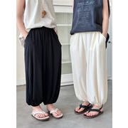 2025夏新作  韓国風子供服  キッズ服    ズボン   ロングパンツ   カジュアル   男女兼用   2色