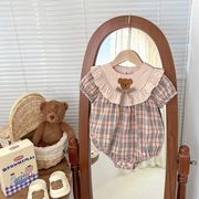 2025夏新作  韓国風子供服  ベビー服   キッズ    可愛い   ロンパース   つなぎ   女の子