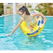 2023 ハワイ 夏人気 韓国風  浮き輪   プール用品 水遊び    大人用 砂浜 水泳   キッズ2色