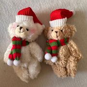 人気新作  クリスマス   小熊さん   ぬいぐるみ   超可愛い  もふもふ   ストラップ   玩具  プレゼント