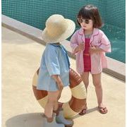 夏人気 韓国風子供服   キッズ  日焼け止め  紫外線対策  Tシャツ  コート   2色
