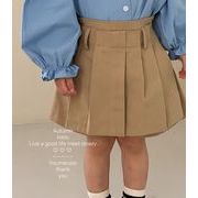 2024春新作  韓国風子供服  キッズ服   ショートパンツ   スカート   カジュアル    2色