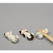 ins  模型   雑貨 撮影道具  ミニチュア  インテリア置物  陶器   招き猫  モデル   箸立て  箸置き  2色