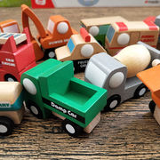 おもちゃ  木製車  子供用品  知育玩具  ホビー用品  出産祝い  手握る玩具  木質おもち