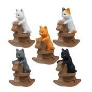 猫  模型 デコレーション 手芸   アクセサリーパーツ   手作りデコパーツ   置物