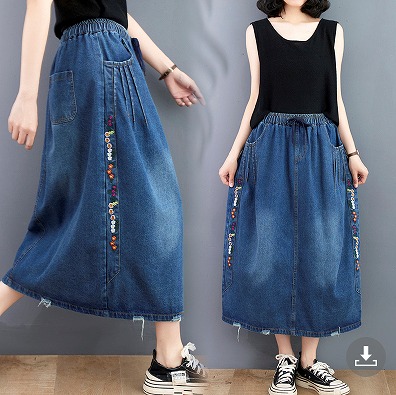 【春夏新作】ファッションロングスカート