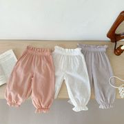 パンツ ベビー キッズ 薄い 夏 パンツ 防虫 女の子 かわいい 新作 韓国子供服