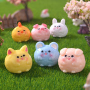 デコパーツ　ミニチュア　手芸DIY アクセサリー材料　貼り付けパーツ　インテリア　卓上置物