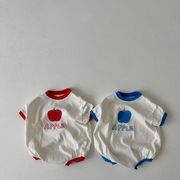 ベビーロンパース　赤ちゃん　子供服　おしゃれ　半袖　　カバーオール　オールインワン　可愛い　韓版