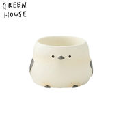 ■GREEN HOUSE(グリーンハウス）■■多肉アイテム■　リトルレジンポット　シマエナガ