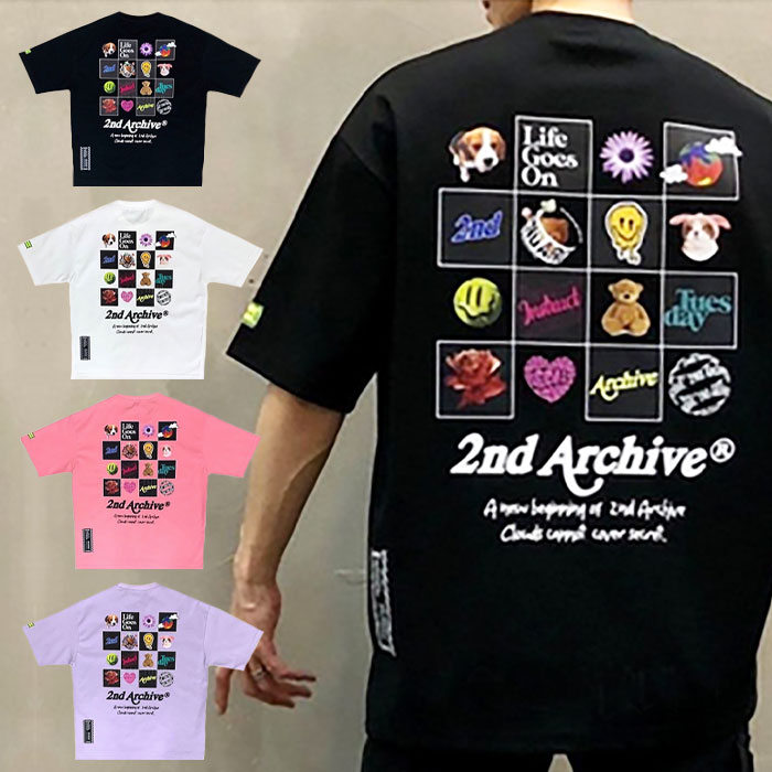 2ND ARCHIVE 】韓国 ストリート ファッション オーバーサイズ Tシャツ ...