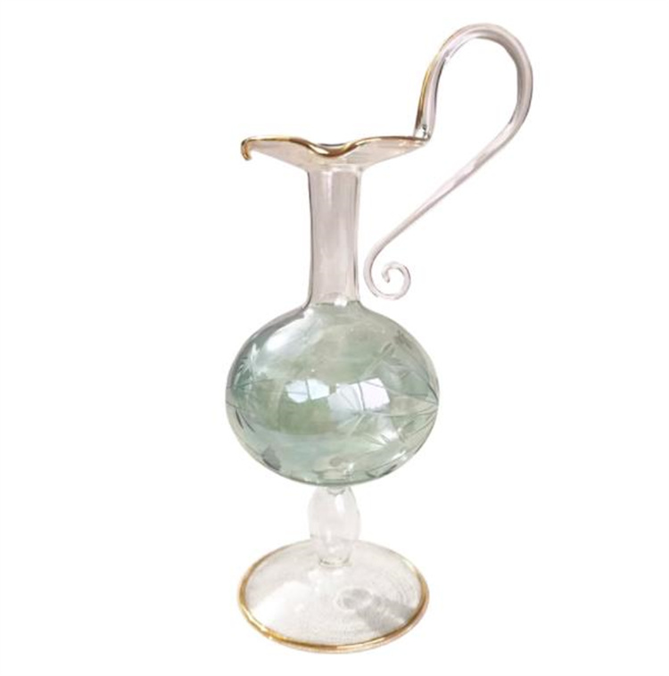 大幅値下 ガラスの花瓶 雕花 手作り 異形の花瓶 大人気 置物 贈り物 カップルのプレゼント
