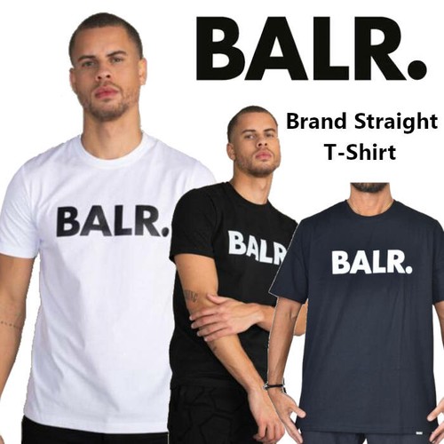 【BALR】(ボーラ) Brand Straight T-Shirt / 半袖Tシャツ　3色　#B11121048