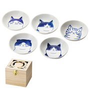 SHICHITA 猫 豆鉢揃 1-2-0154