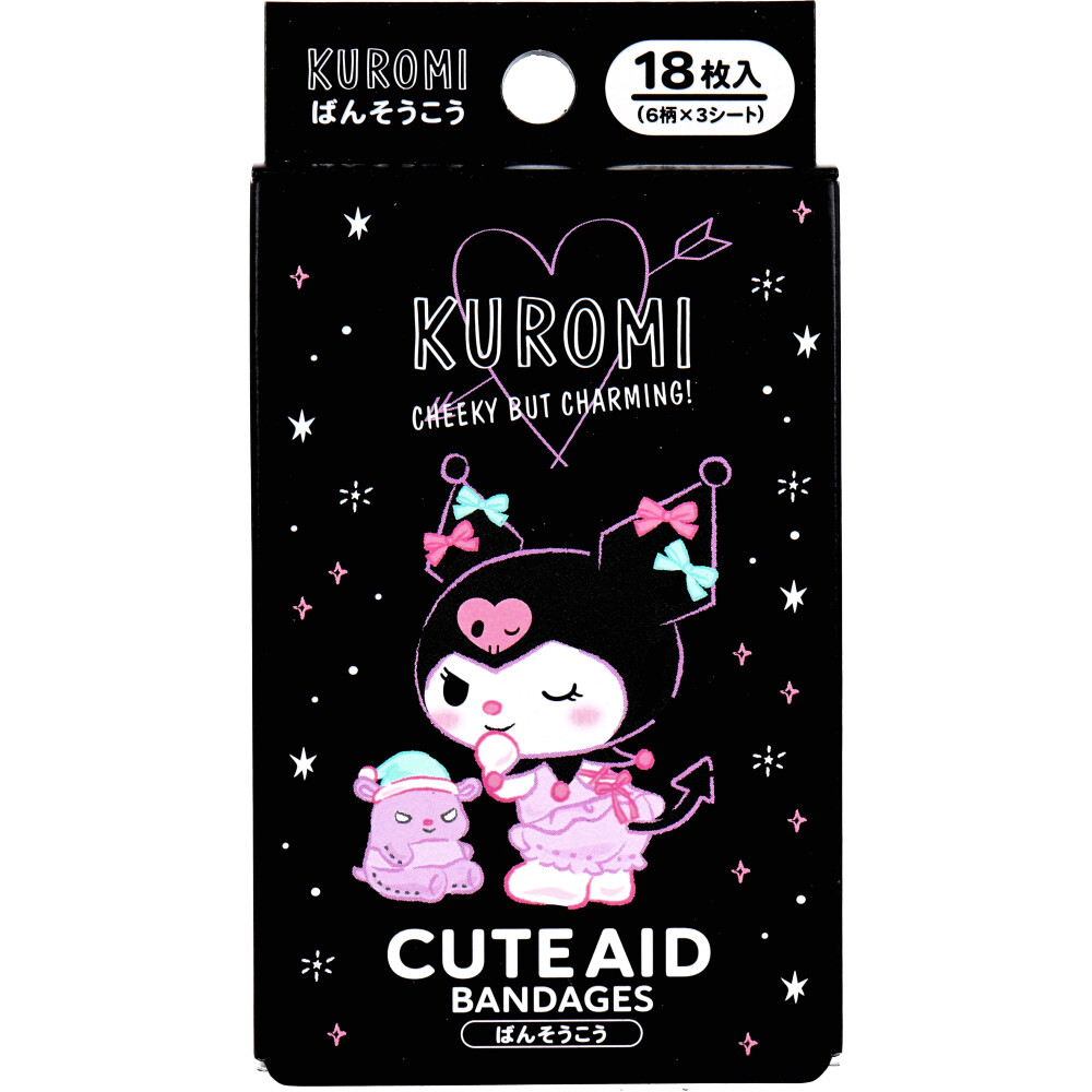 キャラクターばんそうこう CUTE AID クロミ 18枚入