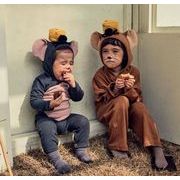 ハロウィン 韓国風子供服   ベビー  Halloween  ロンパース  長袖  可愛い   2色