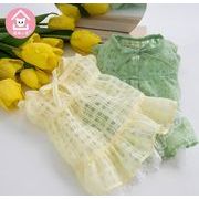 犬服  猫犬兼用 ペット用品  ワンピース ペット服ネコ雑貨 可愛い  2色