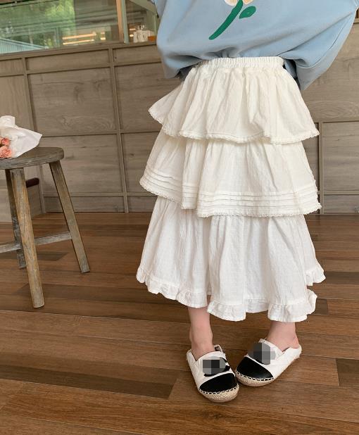 秋新作 韓国風子供服  キッズ   ベビー服  女の子  ロング  スカート  ファッション