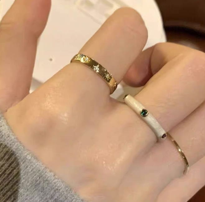 韓国風  アクセサリー リング  指輪   レディース  開口指輪  簡単  ファッション小物