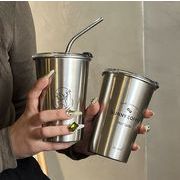 人気   韓国風 ガラスカップ ins   カップ マグカップ  ビール  ジュースカップ  撮影道具2色
