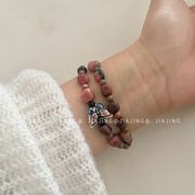パールブレスレット　アクセサリー　デザイン　韓国ファッション　腕飾り　蝶々
