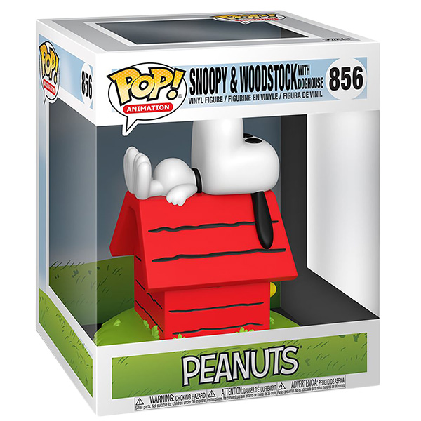 POP! ANIMATION VINYL FIGURE SNOOPY ＆ WOODSTOCK with DOGHOUSE