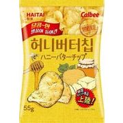 特価 ヘテ ハニーバターチップス 55g 韓国人気お菓子 賞味期限：2023.07月