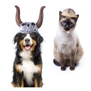 秋冬新作 ペット服　クリスマス かわいい 面白い コスプレ 変装 犬 猫 ペット用品 帽子