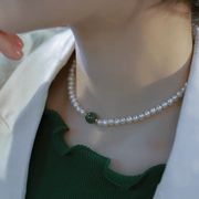 ネックレス　アクセサリー　韓国ファッション　デザイン　ビンテージ　淡水パール　高級感　ブレスレット