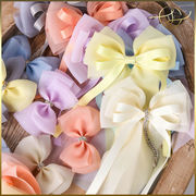 【11色】リボンテープ 薄手 透け感 シフォン ラッピング プレゼント ギフト 布小物 服飾 花束包装 手芸材料
