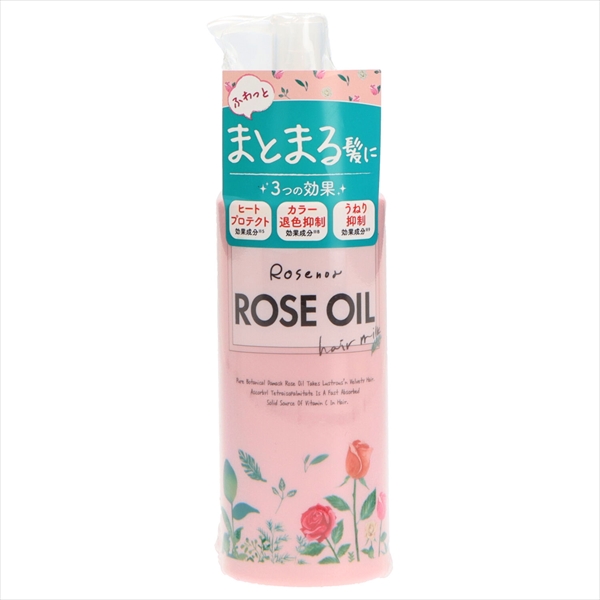 ロゼノア　ローズオイルヘアミルク　１５０ｍｌ 【 黒ばら本舗 】 【 スタイリング 】