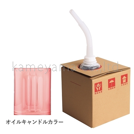 kameyama candle オイルキャンドル５Ｌ　「　ピンク　」 キャンドル