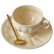 イメージ通りでした コーヒーカップ セラミックカップ カップ カップ皿スプーンセット 高顔 午後の茶器