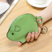 財布　小銭入れ　コインケース　豚　ブタ　デザイン　かわいい　本革　leather coin purse　全7色