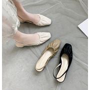 楽にお洒落を叶えて、こなれ印象 シューズ 靴 レディース 夏 韓国スタイル 学生 スリッパ サンダル 靴