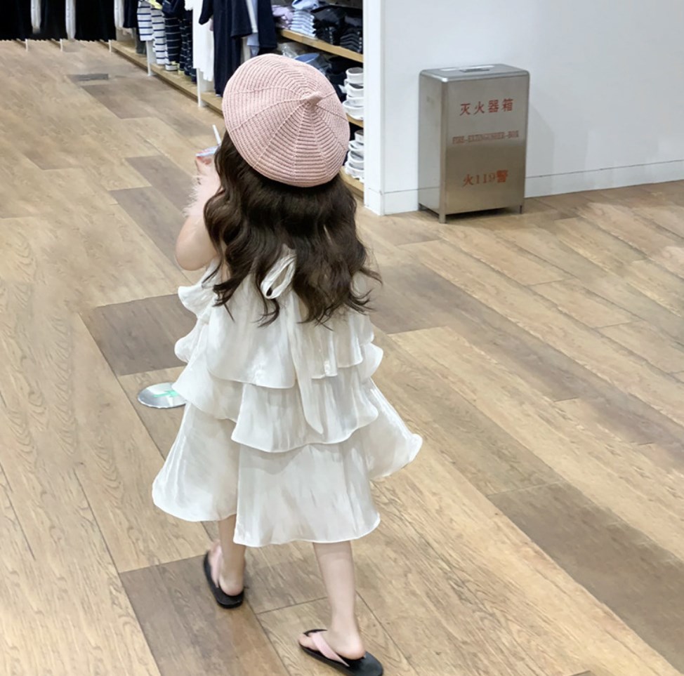韓国子供服    キッズ服    ワンピース    ins   高級感   キャミソールスカート