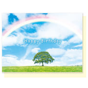 オルゴールカード　バースデー　H06-GN-66　虹