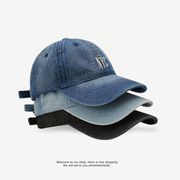 野球帽　デニム帽子　キャスケット　紫外線対策　日焼け防止　UVカット　レディース　男女兼用