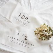 INS  写真の毛布  誕生日お祝い   タペストリー   背景の壁 撮影道具 大人 子供用 誕生日掛け布  装飾用