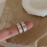 指輪　レディース　アクセサリー　韓国風　INS　デザイン　花