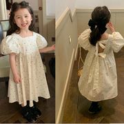 【2023夏】韓国風子供服 ベビー服 キッズ 女の子 かわいい 半袖 ワンピース　