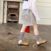 【2023夏】韓国風子供服 ベビー服 キッズ 女の子　デニム　短パン パンツ