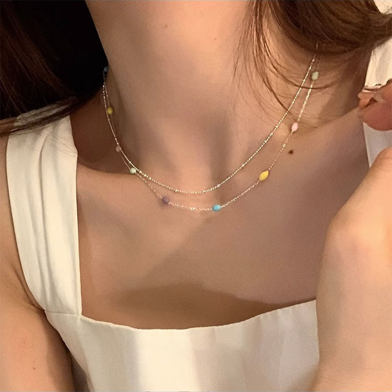 ネックレス レディース　925シルバー   アクセサリー ネックレス  ハンドメイド ネックレス INS風