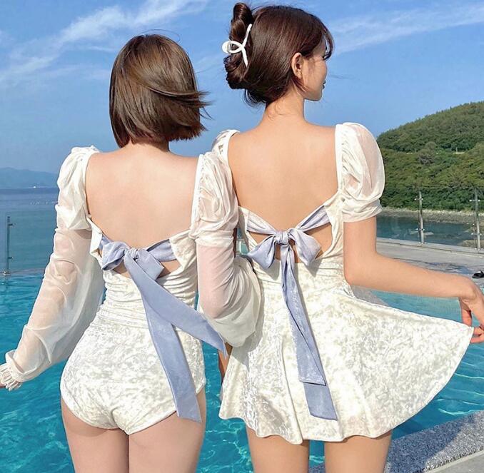 夏　レディース★温泉可用　女子ビキニ　水着　温泉可用　