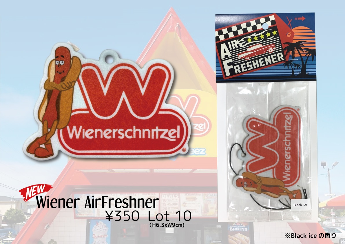 ウィンナーシュニッツェル ホットドッグ エアフレッシュナー Wieners Schnitzel アメリカン 芳香剤